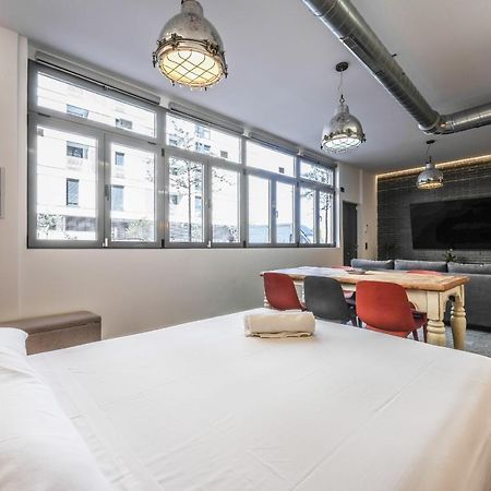 Loft Reformado Industrial Appartamento Madrid Esterno foto