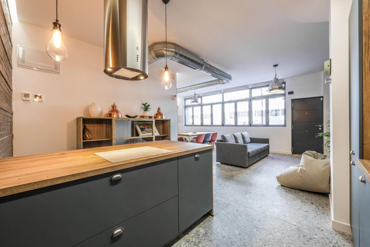 Loft Reformado Industrial Appartamento Madrid Esterno foto