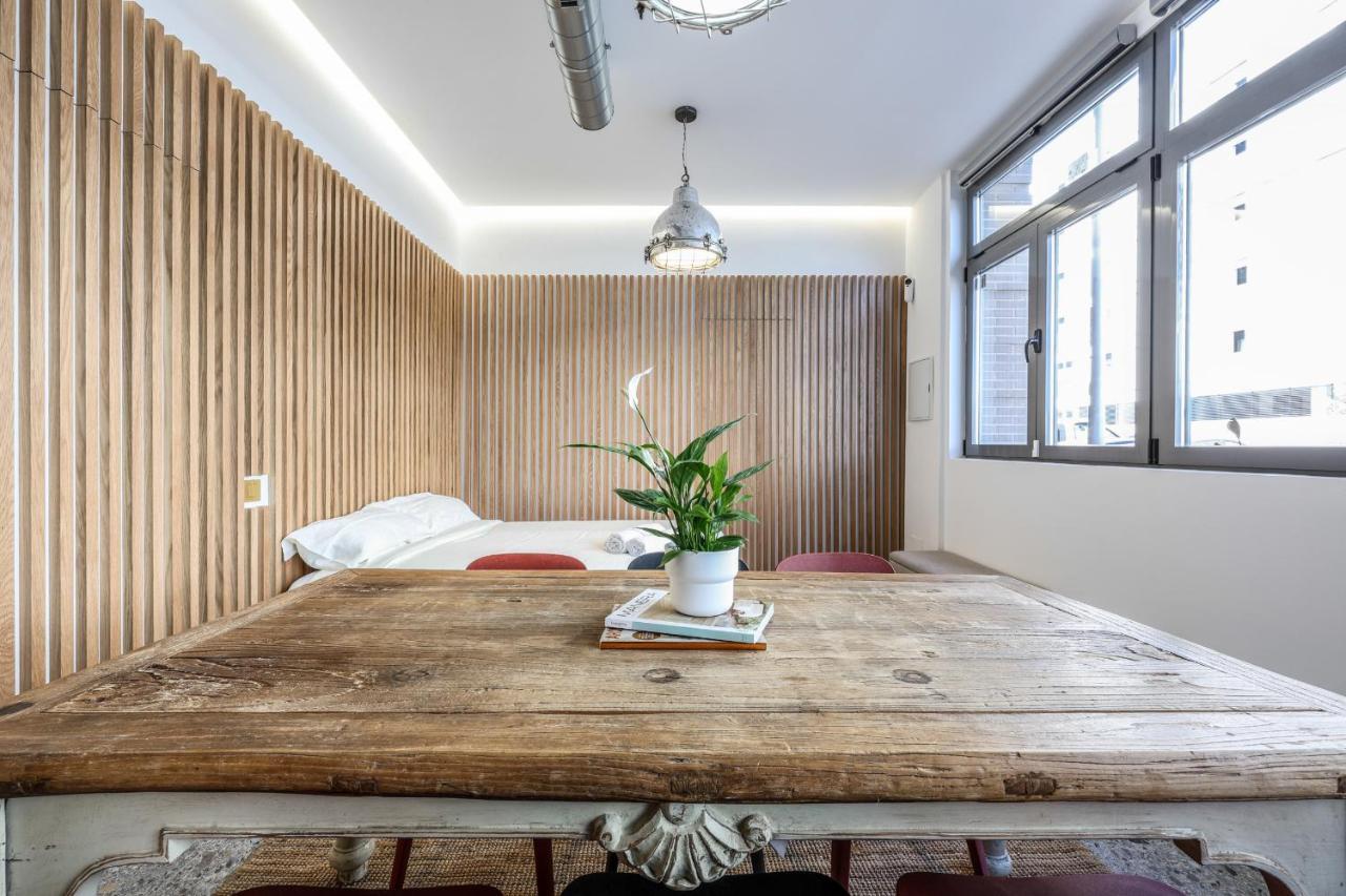 Loft Reformado Industrial Appartamento Madrid Esterno foto