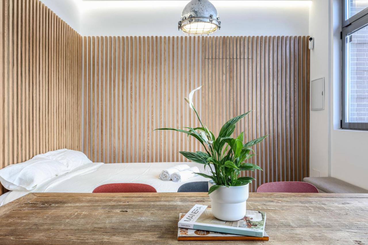 Loft Reformado Industrial Appartamento Madrid Esterno foto